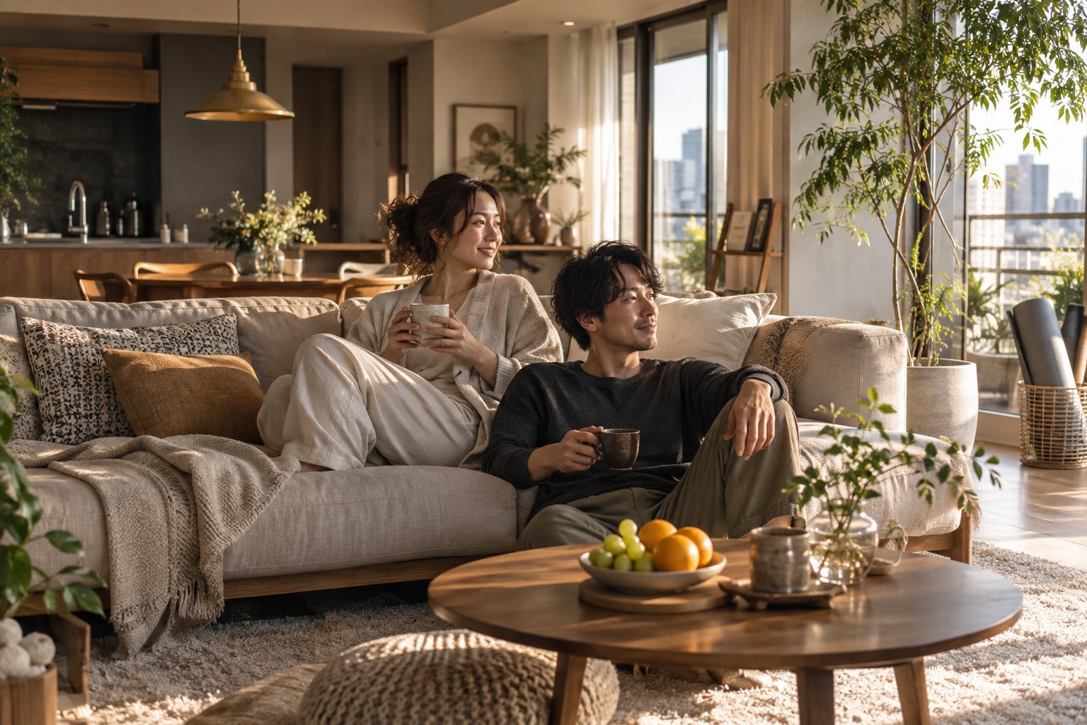 心地よい住まいで過ごす暮らしのイメージ